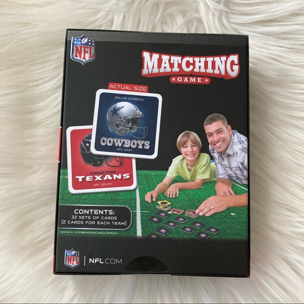 NEW NFL Matching Card Game - Picture 2 of 6